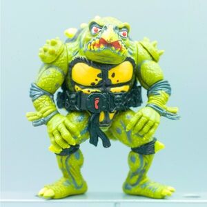 Vintage 1991 TMNT Tokka with belt Playmates Action Figure Ninja Turtles